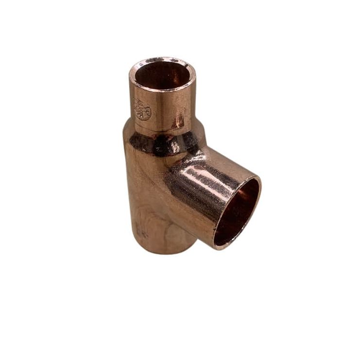 20mm X 15mm 1/2" X 20mm Copper Capillary Tee W26