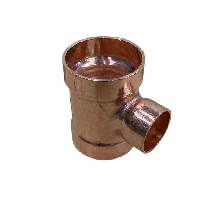 32mm X 20mm Copper Tee Reducing High Pressure Capillary