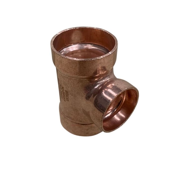 32mm X 25mm Copper Tee Reducing High Pressure Capillary 