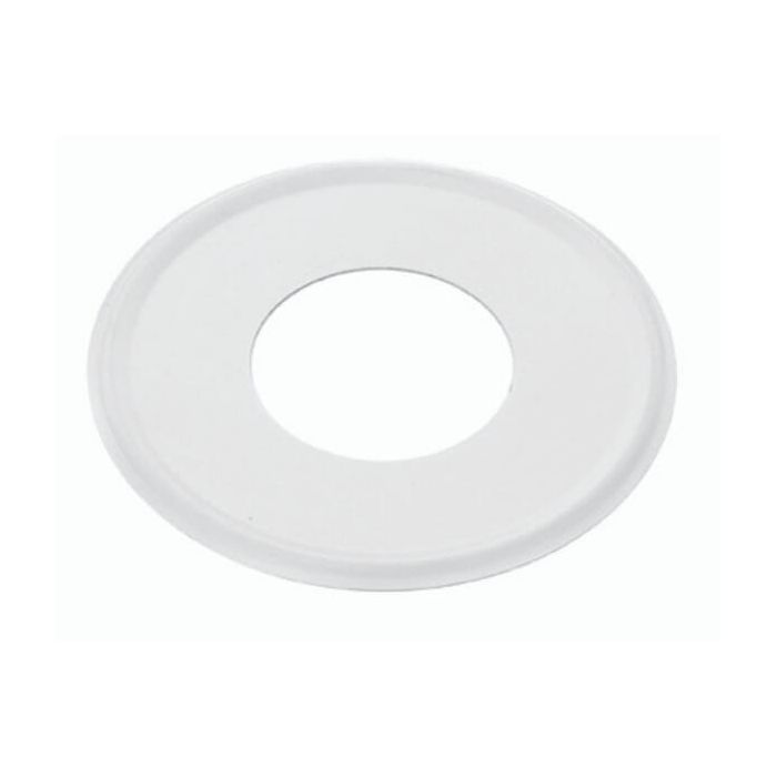 40mm Flat Cover Plate White Metal Suit PVC DWV  