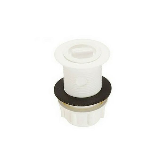 40mm Pvc Basin Bath Plug & Waste White