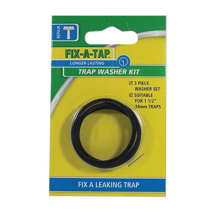 40mm Trap Washer Kit (Card) Fixatap 203809 