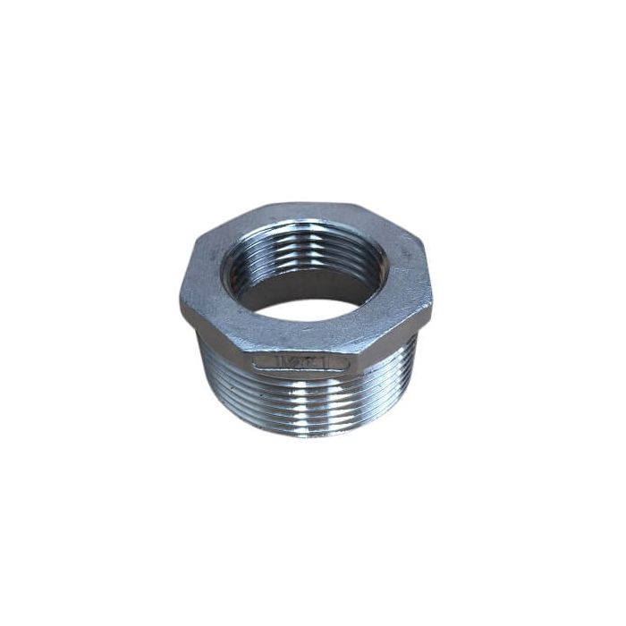 40mm X 25mm Bush Reducing BSP Stainless Steel 316 150lb