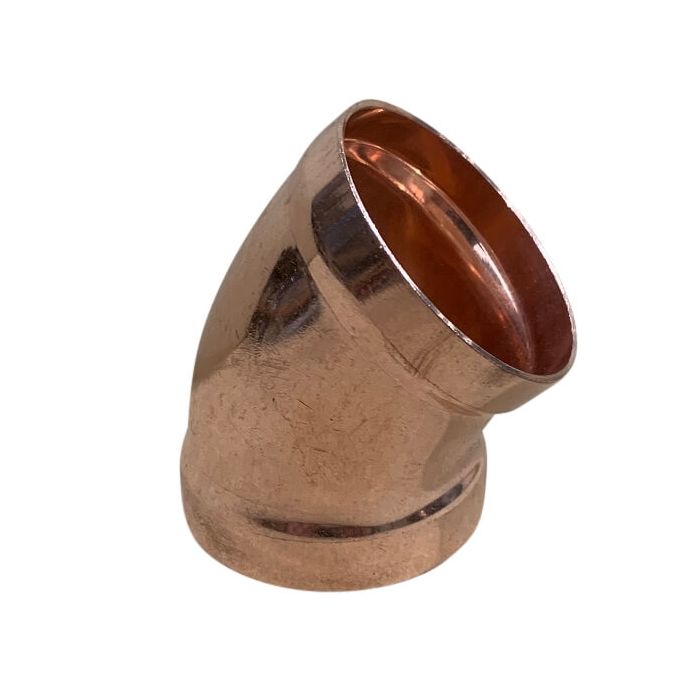 80mm X 45 Deg Copper Bend High Pressure Capillary 