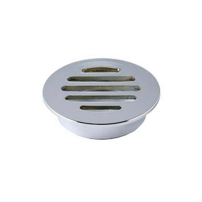 50mm Shower Floor Grate Cp Round Drop In Suit Pvc