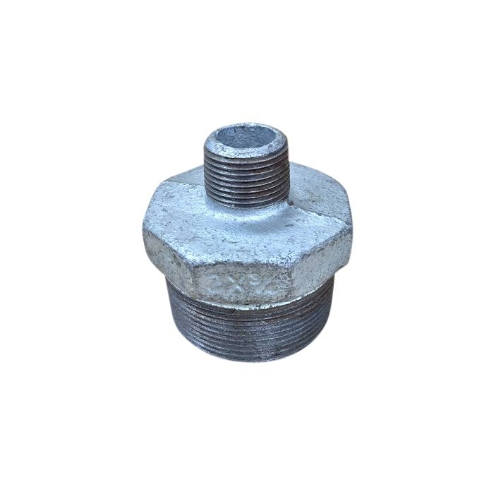 50mm X 20mm Galvanised Hex Nipple Reducing