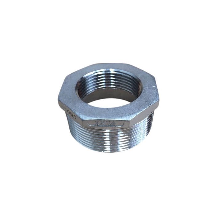 50mm X 32mm Bush Reducing BSP Stainless Steel 316 150lb