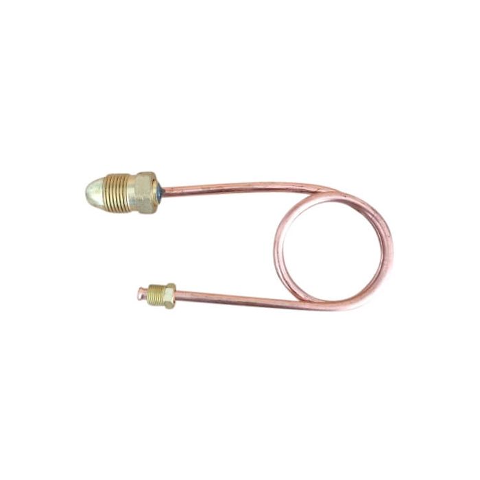 600mm Bromic Copper Pig Tail 7/16" Inlet X Pol Outlet 6360511 