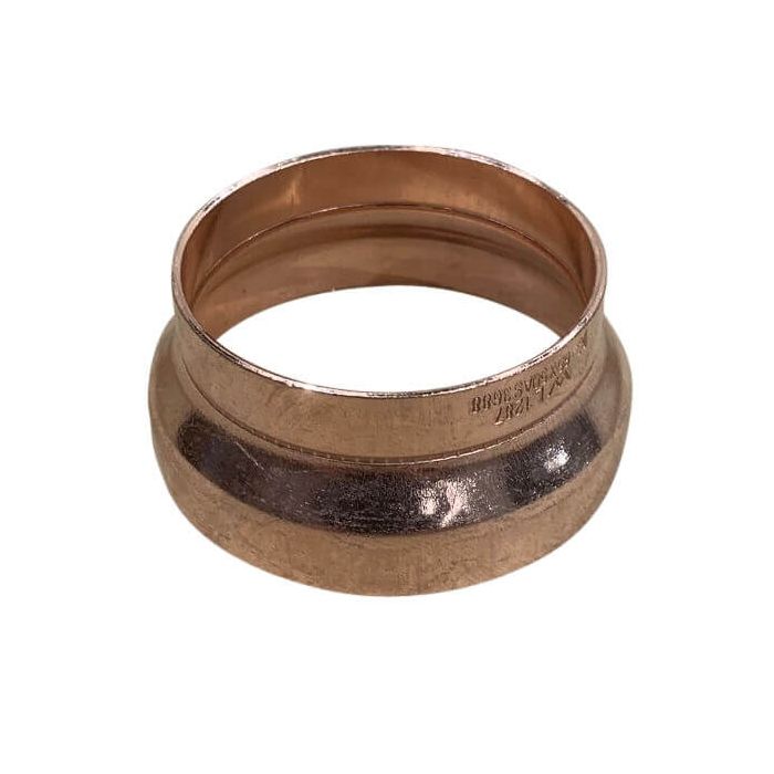 65mm X 50mm Copper Reducer M x F High Pressure Capillary 