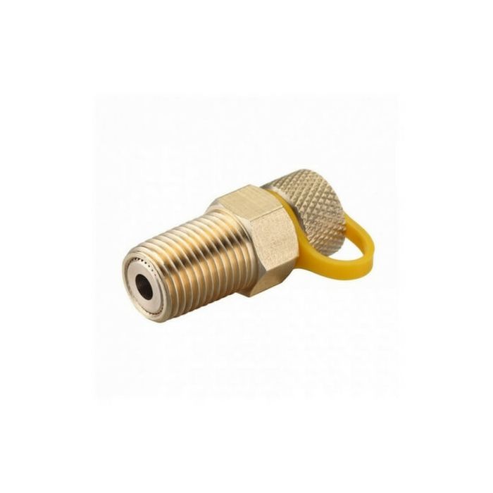 6mm Gas Test Plug Brass