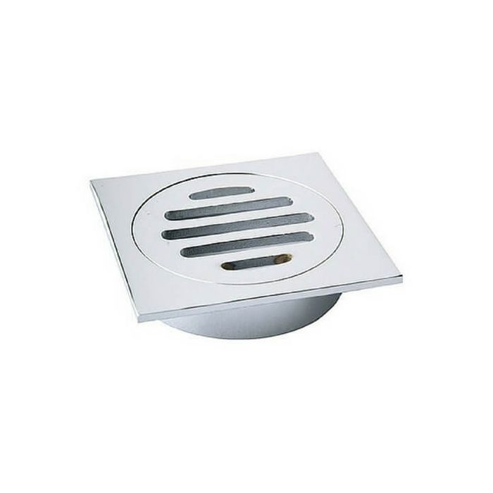 80mm Shower Floor Grate Cp Square Drop In Suit Pvc