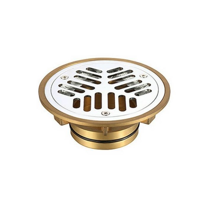 80mm Vinyl Floor Waste Cp Grate & Base Suit Pvc 