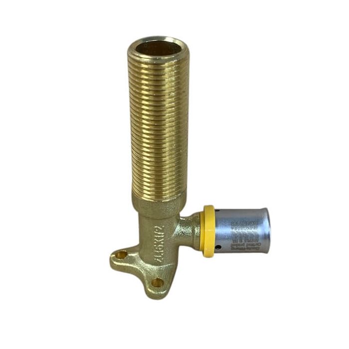 16 X 15Mi X 90mm Male Lugged Elbow Gas Water Pex