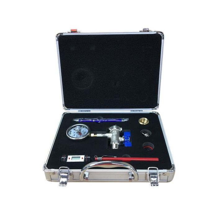 AVG Plumbers Water Pressure Test Kit PTK-1 carry case