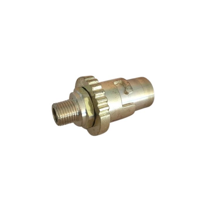 Bayonet Low Pressure Hose Adaptor Brass Inlet 1/4" Male Bsp 1510161