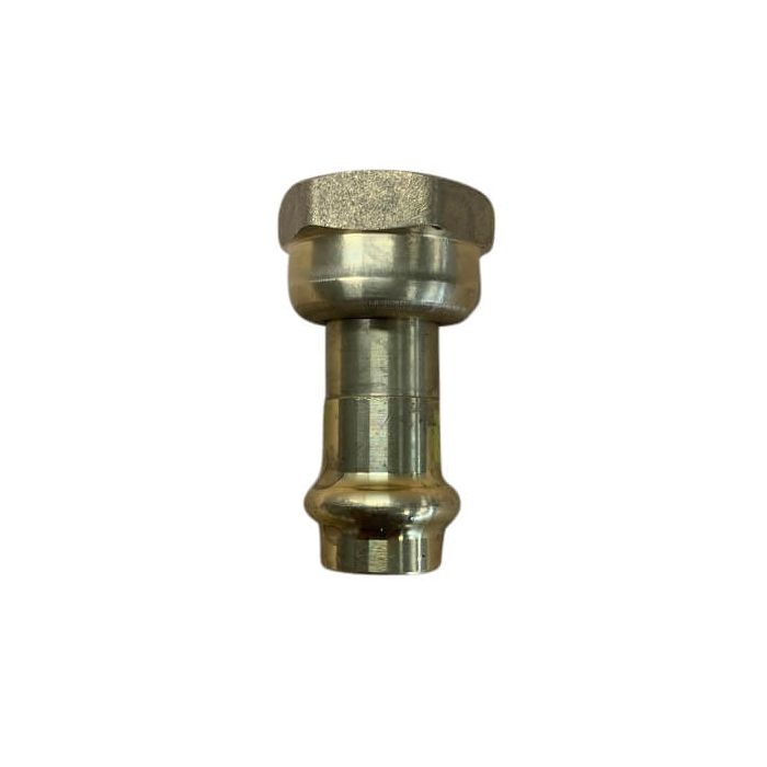 15mm BSP Loose Nut X 1/2" Adaptor No 62 Water Copper Press