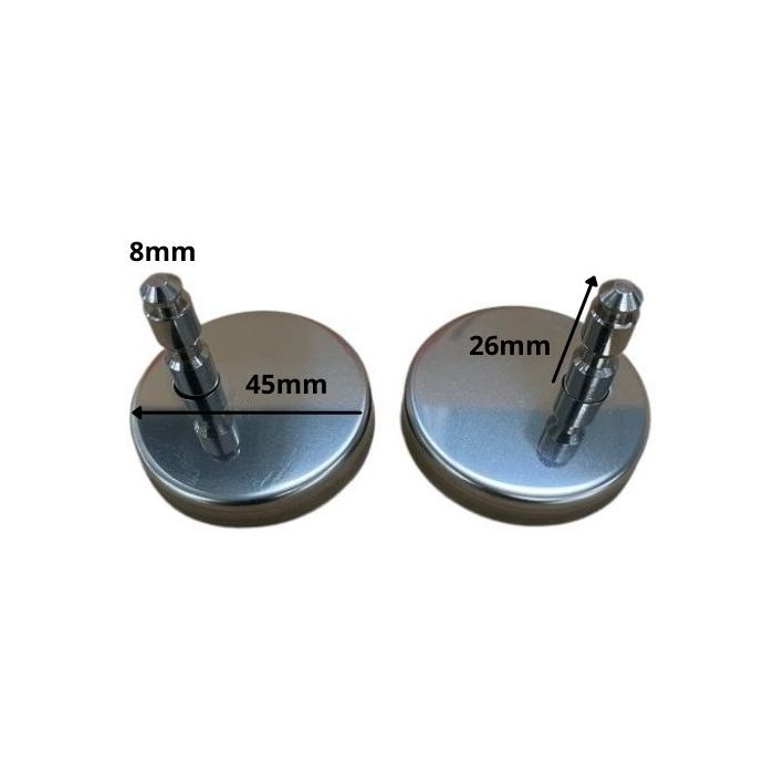 Caroma Stirling Toilet Seat Hinge Set 350120