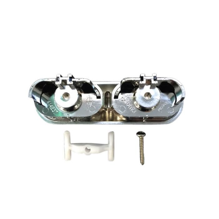 Caroma 2000 Series Elongated Toilet Cistern Button Chrome 405167C 