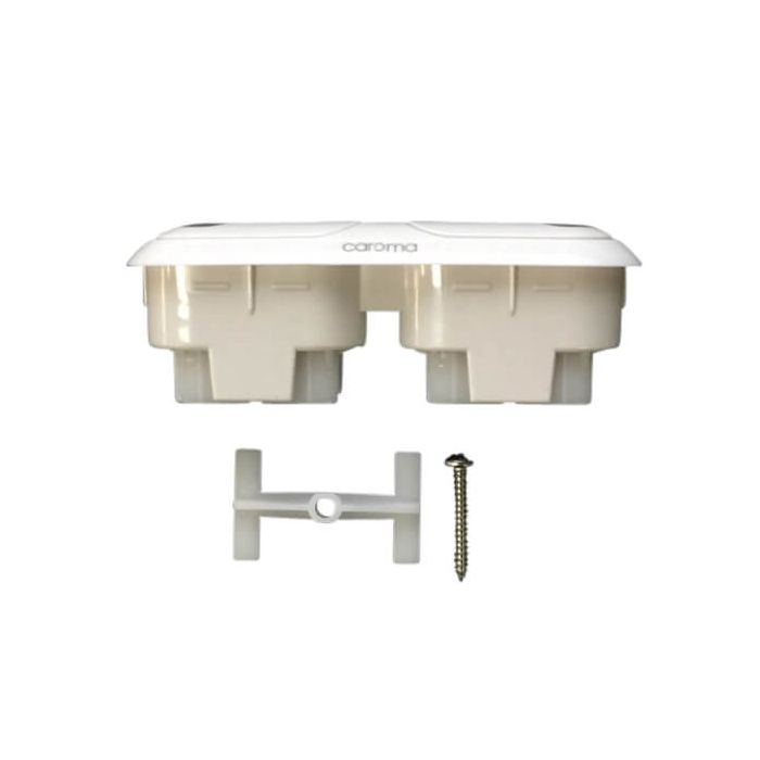 Caroma 2000 Series Elongated Toilet Cistern Button White 405167W 