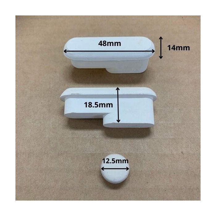 Caroma Pedigree Lucid Toilet Seat Buffer Set 412026