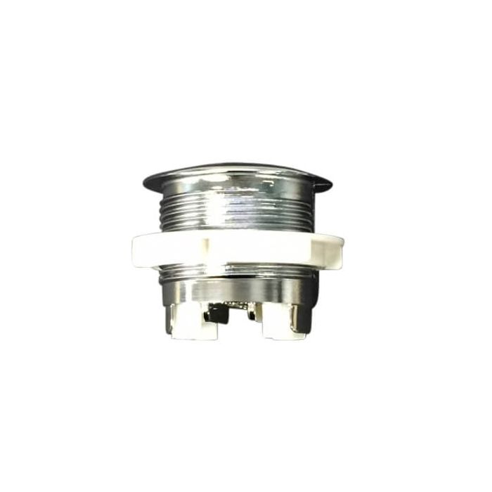 Caroma Round Cistern Button & Bezel Dual Flush Chrome 416010C  