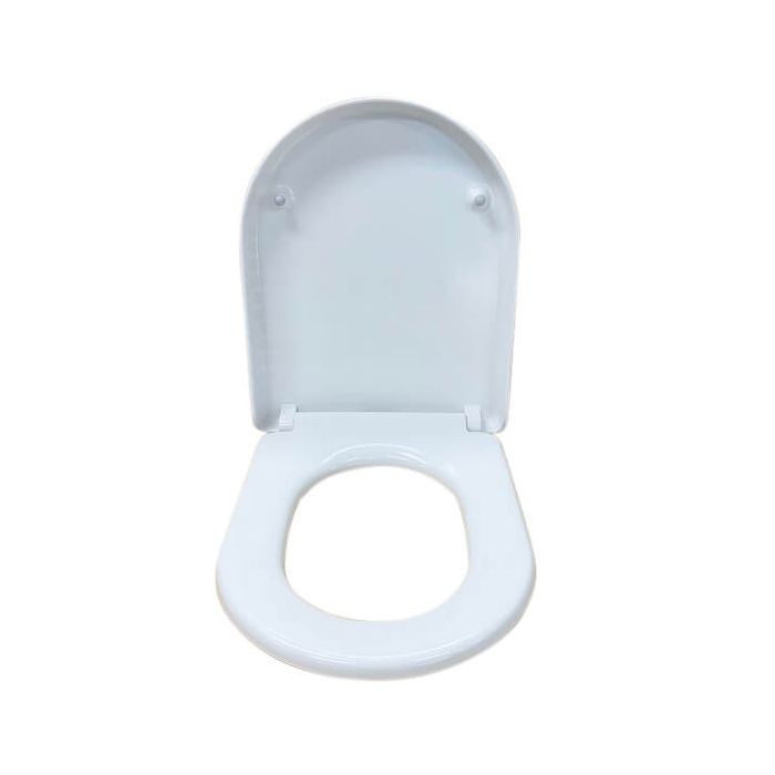 Caroma Arc Soft Close Toilet Seat White Quick Release Blind Fix Hinge 300042W 