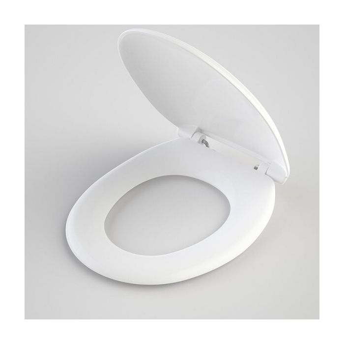 Caroma Caravelle Care Toilet Seat White Double Flap 254008W 