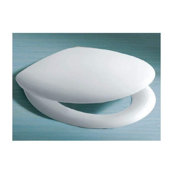Caroma Caravelle Commercial Toilet Seat White Normal Close 254006W