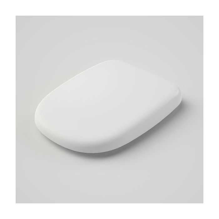 Caroma Contura II Toilet Seat White Soft Close Blind Fix Hinge 300085W