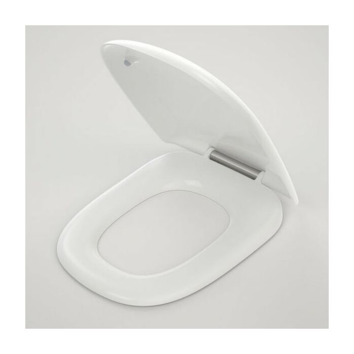 Caroma Contura Toilet Seat White Soft Close Blind Fix Hinge 300051W