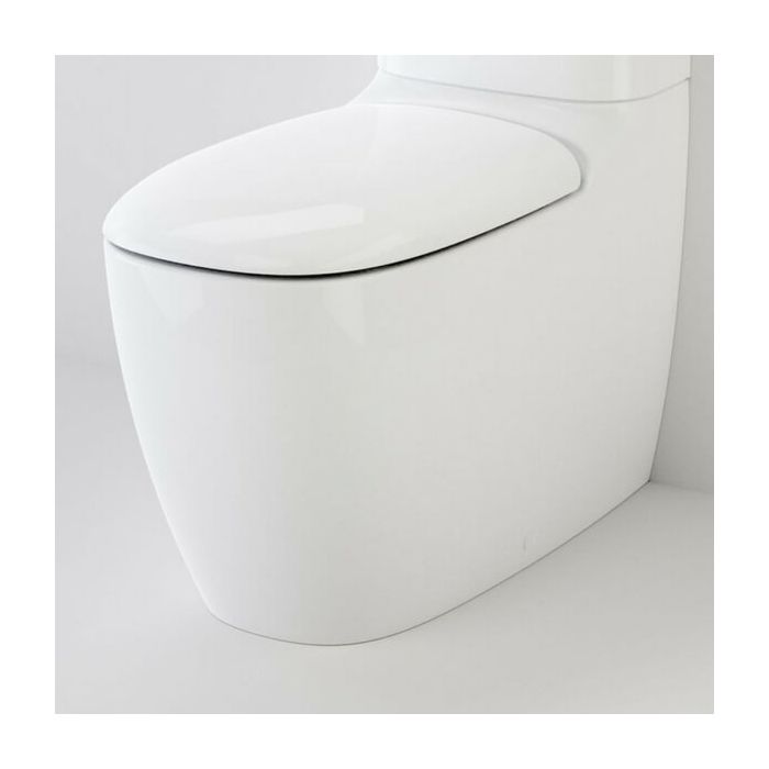Caroma Contura Toilet Seat White Soft Close Blind Fix Hinge 300051W