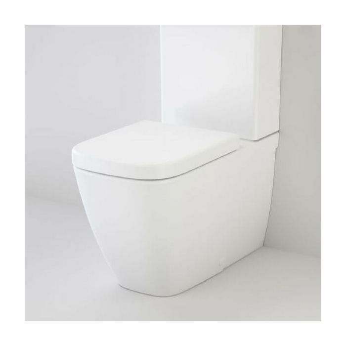 Caroma Cube Toilet Seat Soft Close 300024W installed