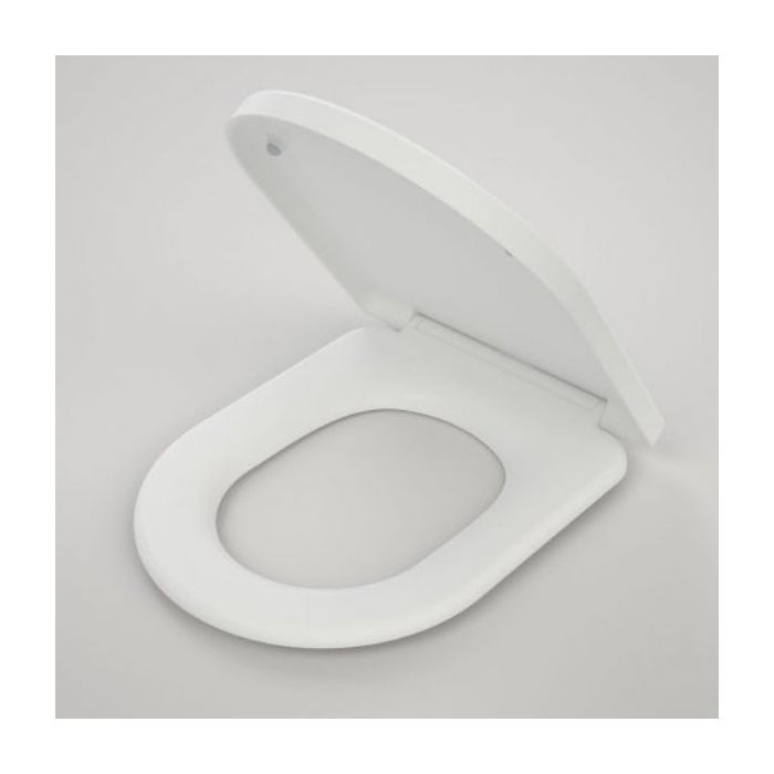 Caroma Invogue Urbane II Soft Close Toilet Seat White Quick Release Blind Hinge 300065W