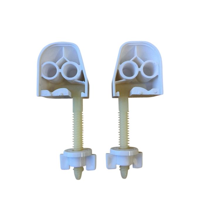 Caroma Junior Toilet Seat Hinge Set White 301284W 