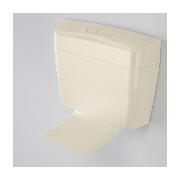 Caroma Uniset II Ivory Dual Flush Connector Toilet Cistern Includes Seat  247001I