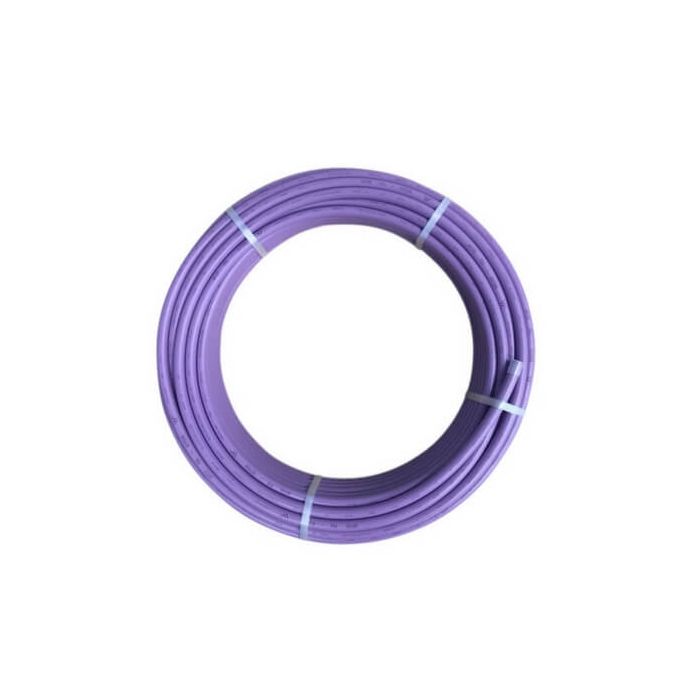 20mm X 50m Lilac Recycled Water Pex B Pipe