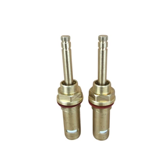Easytap TZ2007 1/4 Turn Donson Basin Spindles Ceramic Disc Deep Seat 16 Teeth Brass