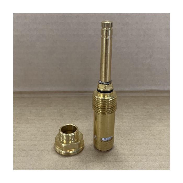 Easytap TZ2007 1/4 Turn Donson Basin Spindles Ceramic Clockwise Close 16 Teeth Brass (Pair)