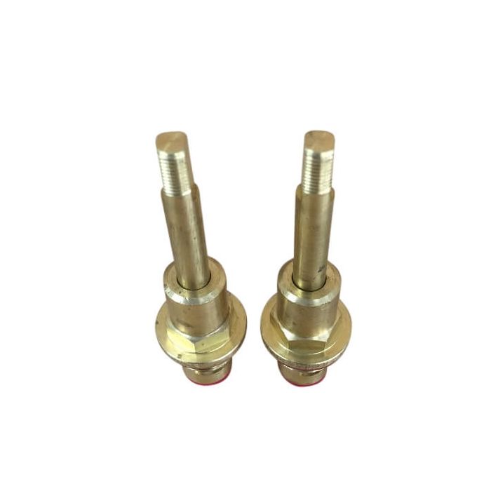 Easytap TZ2009 1/4 Turn Dorf Wall Spindles Ceramic Disc Flat Sided Brass