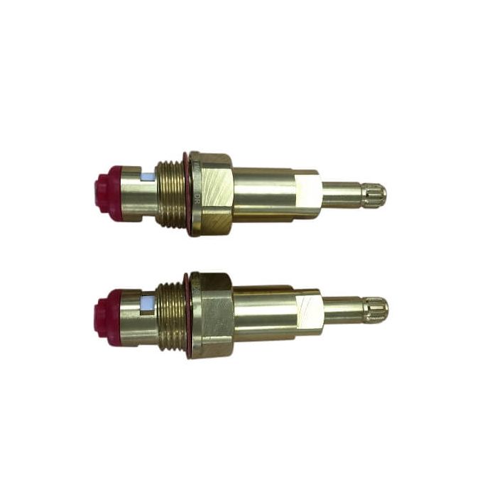 Easytap TZ2013 1/4 Turn Irwell 88-98 Wall Spindles Ceramic Disc 12 Teeth Top Brass Easytap TZ2013 1/4 Turn Irwell 88-98 Wall Spindles Ceramic Disc 12 Teeth Top Brass