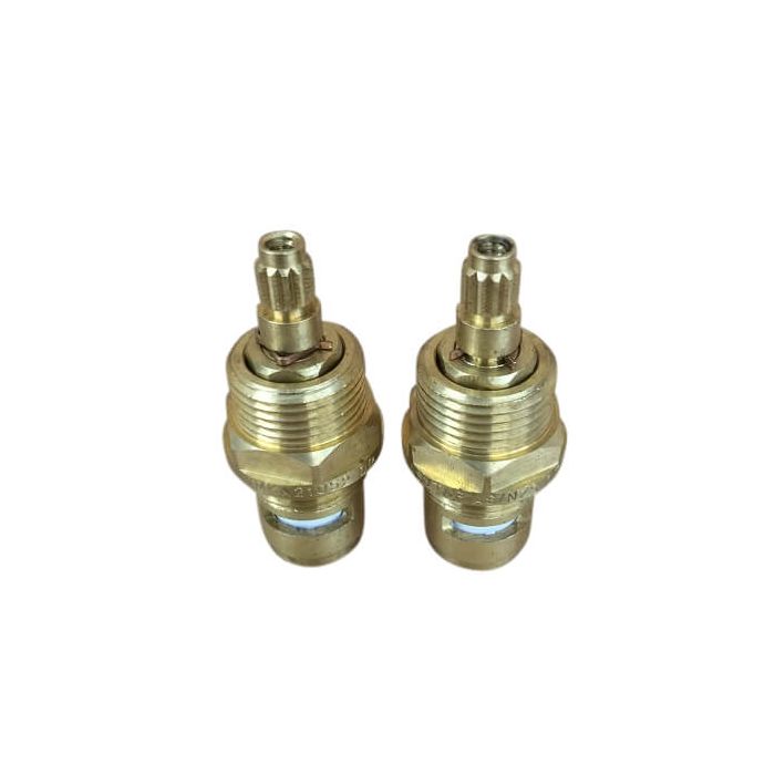 Easytap TZ2019 1/4 Turn Irwell Colonial Basin Spindles Ceramic Disc 12 Teeth Brass