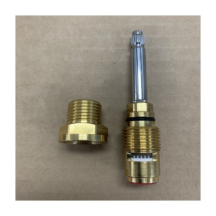 Easytap TZ2026 1/2 Turn Dorf Bronte Basin Spindles Ceramic Clockwise Close 20 Teeth Chrome (Pair)