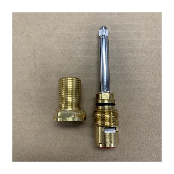 Easytap TZ2027CON 1/2 Turn Dorf Bronte Wall Spindles Ceramic Lever Contra 20 Teeth Chrome (Pair)