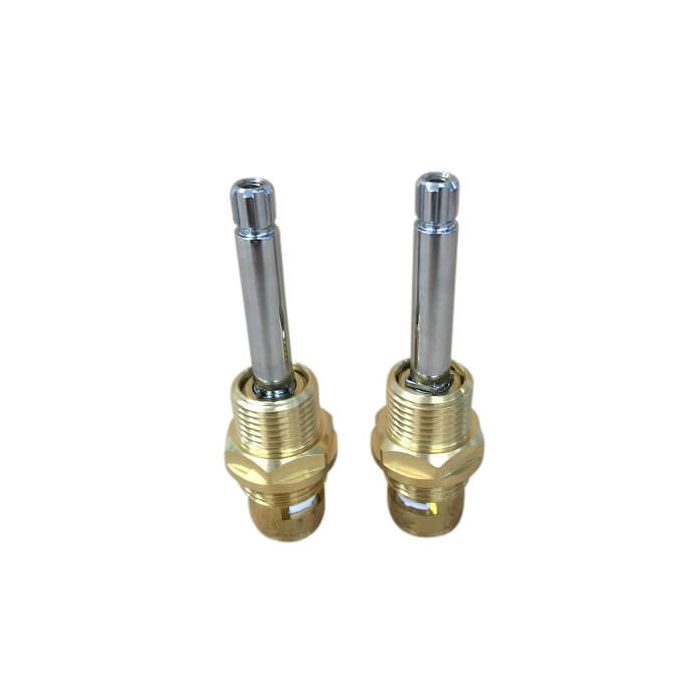 Easytap TZ2037 1/4 Turn Caroma Retro Basin Spindles Ceramic Disc 6 Teeth Chrome