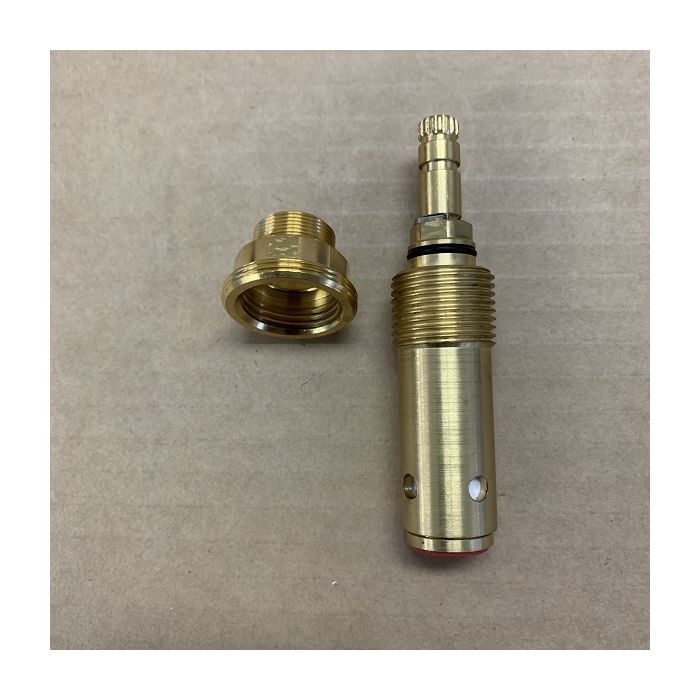 Easytap TZ2044CON 1/4 Turn Donson Basin Spindles Ceramic Lever Contra 16 Teeth Brass (Pair)