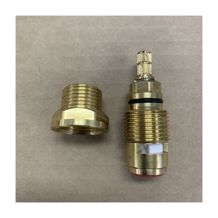 Easytap TZ2056-2 1/4 Turn Tap Spindles Ceramic 60mm Clockwise Close 20 Teeth (Pair)