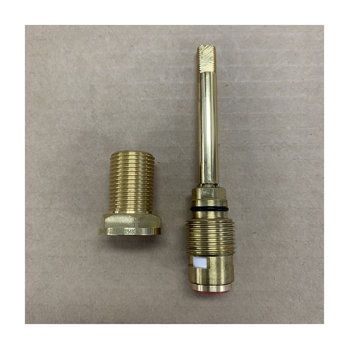 Easytap TZ3020CON 1/4 Turn Gold Dorf Wall Spindles Ceramic Disc Lever Contra Flat Side (Pair)