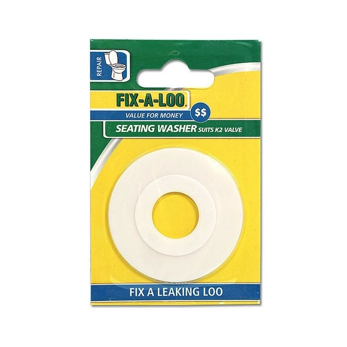 Fixaloo Caroma K2 Seating Washer White Post 1997 (Card) 226327