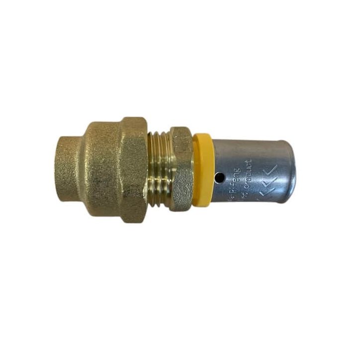 16 X 12mm Flared Copper Adaptor Gas Water Pex