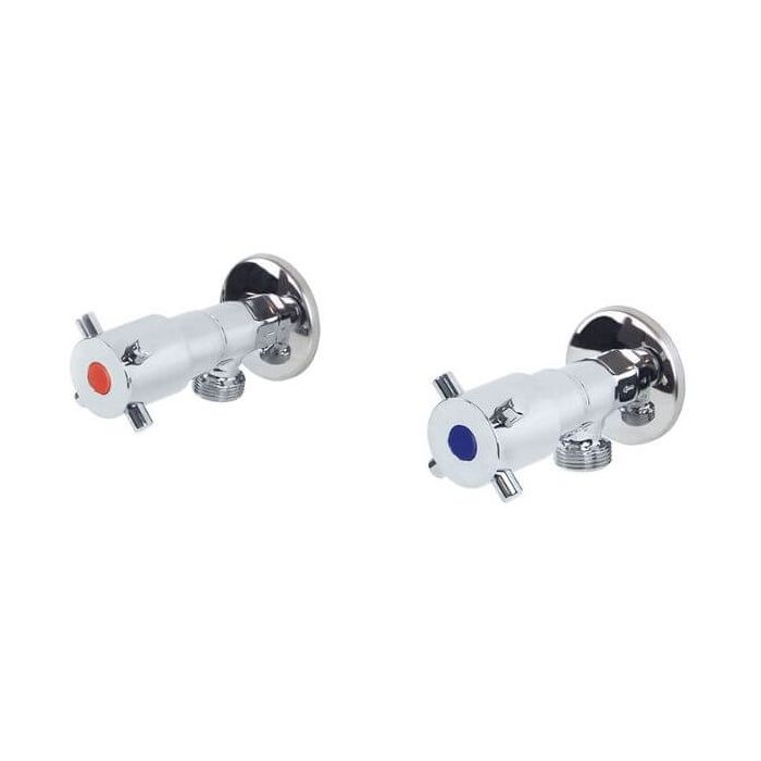 Gentec Cleanline Capstan Washing Machine Stops (Pair) CAP0045PR Gentec Cleanline Capstan Washing Machine Stops (Pair) CAP0045PR
